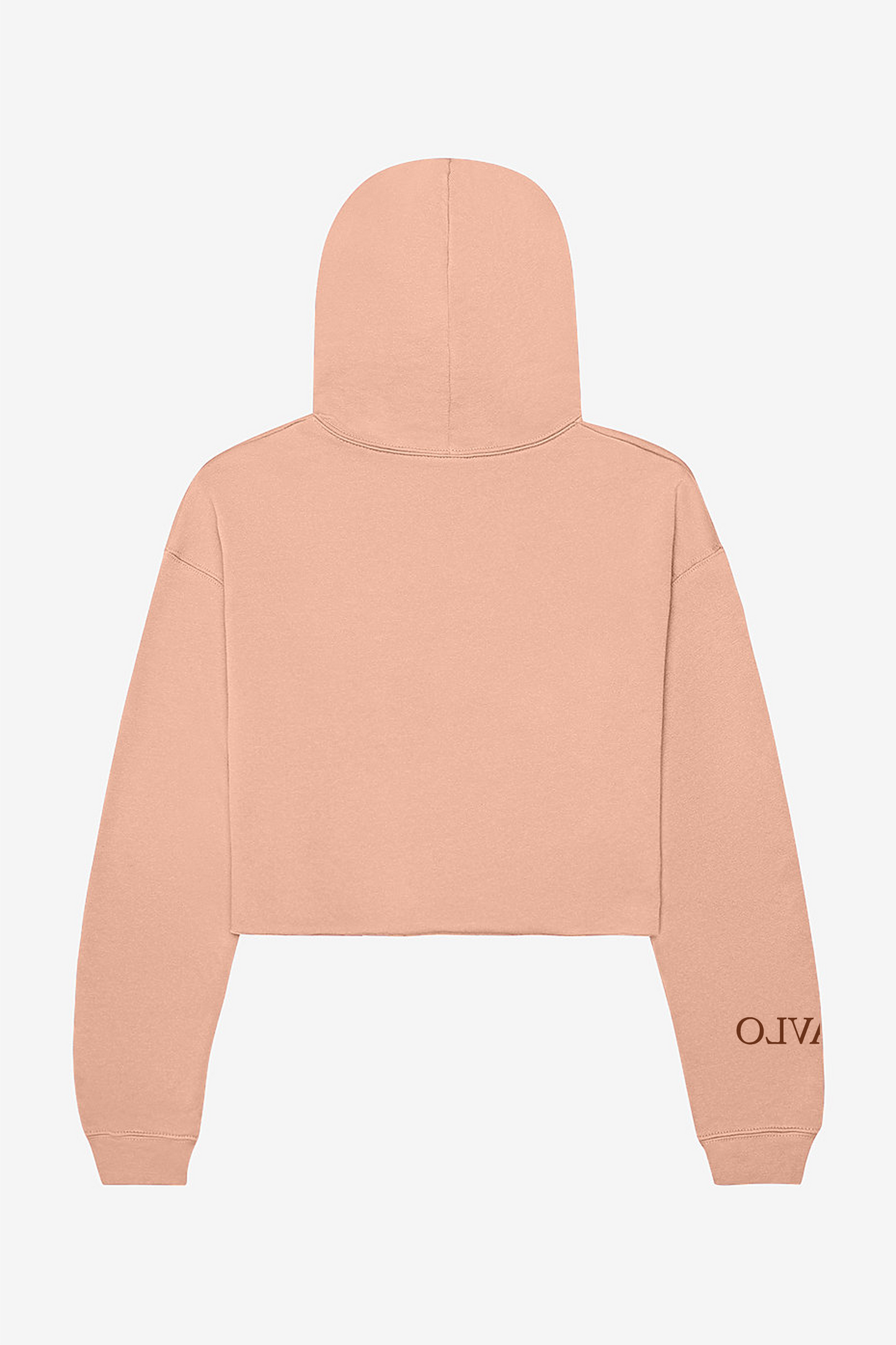 new crop fleece hoodie